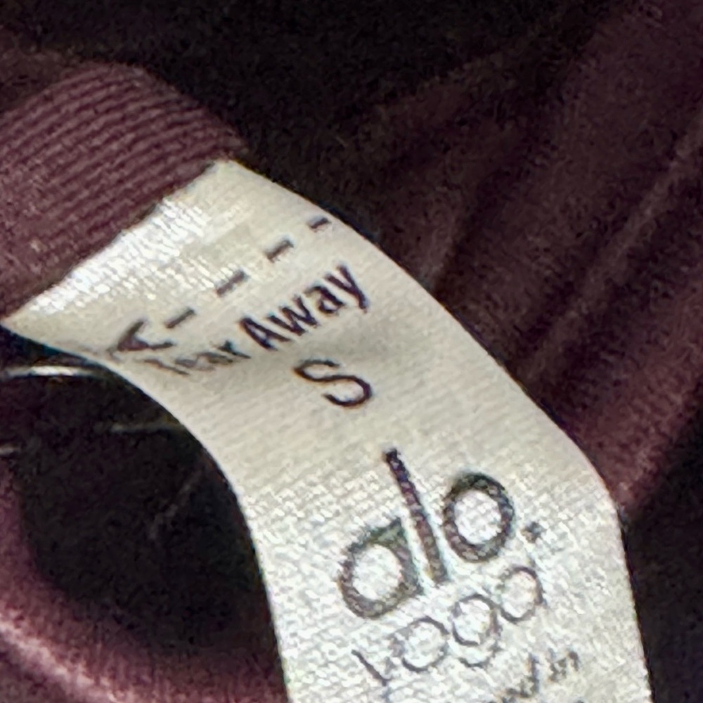 NWT Alo Wild Thing Bra Oxblood Shine - Picture 4 of 4